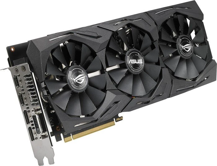 ASUS ROG Strix Radeon RX 580, ROG-STRIX-RX580-8G-GAMING, 8GB GDDR5, DVI, 2x HDMI, 2x DP