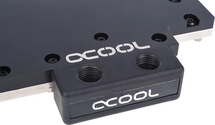 Alphacool Eisblock GPX-A Acetal AMD RX Vega M01 mit Backplate, schwarz