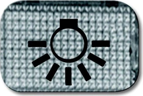 Busch-Jaeger Busch-balance SI Tastersymbol transparent Licht
