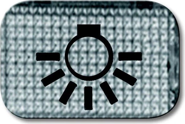 Busch-Jaeger Busch-balance SI Tastersymbol transparent Licht