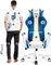 Diablo Chairs X-One 2.0 Normal Gamingstuhl, Aqua Blue, blau/weiß Vorschaubild