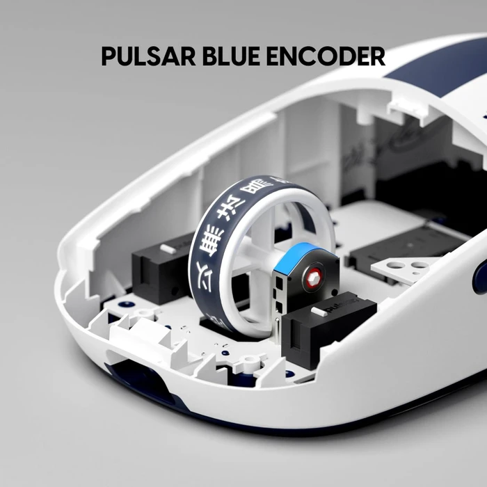 Pulsar Gaming Gears X2 CL CrazyLight Medium Wireless Bruce Lee 85th Edition weiß/blau, USB