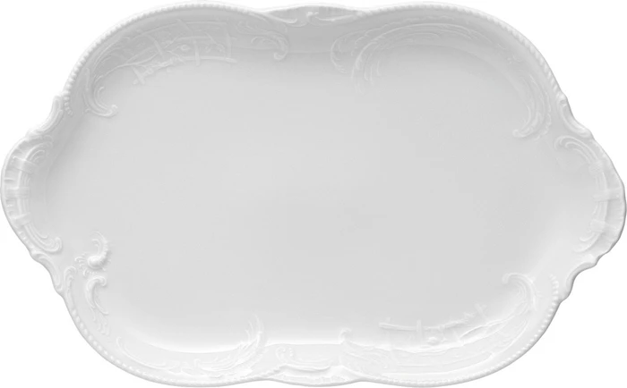 Rosenthal Sanssouci Weiß Tablett/Platte 28cm