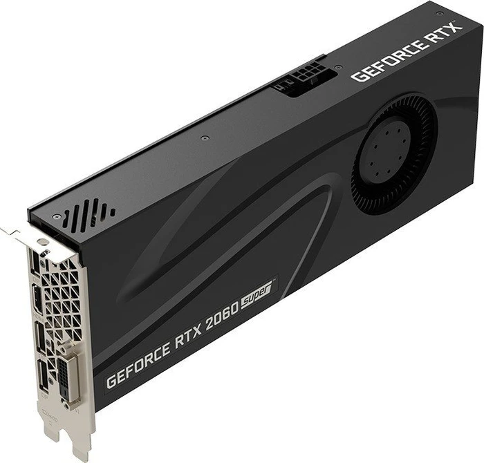 PNY GeForce RTX 2060 SUPER Blower, 8GB GDDR6, DVI, HDMI, 3x DP