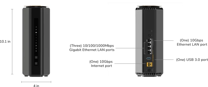 Netgear Nighthawk RS600, Wi-Fi 7, BE18000