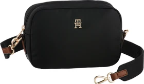 Tommy Hilfiger Camera Gurtband-Riemen Umhängetasche schwarz