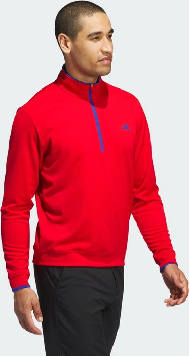 adidas Lightweight Half-Zip Pullover better scarlet (Herren)