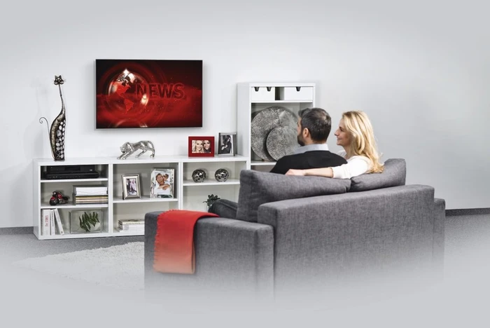 Hama TV-Wandhalterung Fix Ultraslim, 3 Sterne, M schwarz