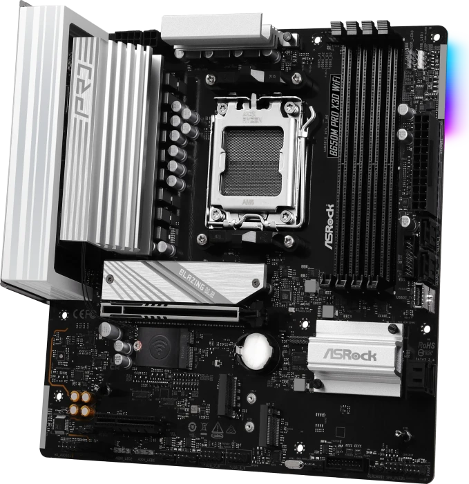 ASRock B650M Pro X3D WiFi (AMD AM5)