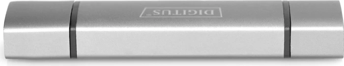 Digitus Dual Cardreader, USB-A 3.0/USB-C 2.0 [Stecker]