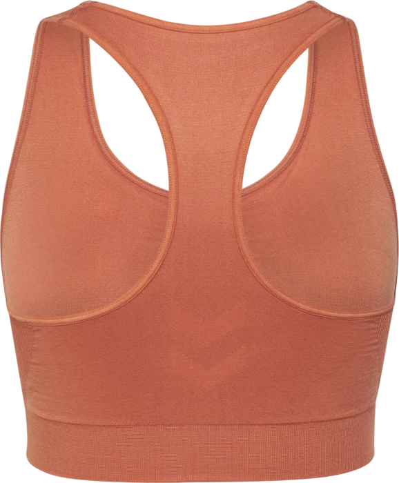 hummel Seamless Sports Top Funktionsshirt ärmellos apricot brandy (Damen)