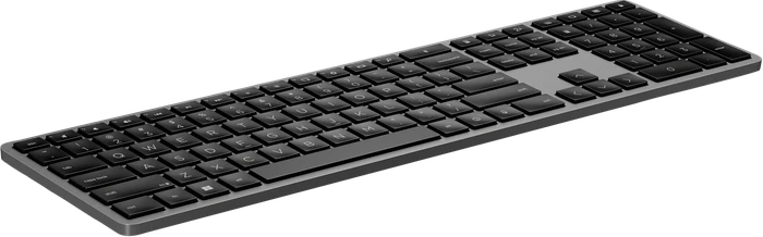 HP 975 Dual-Mode Wireless Keyboard, schwarz, USB/Bluetooth, DE