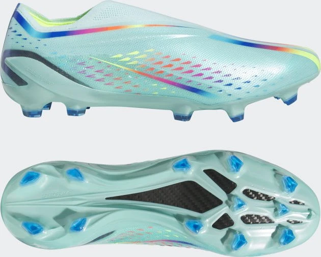 adidas X Speedportal+ FG clear aqua/solar red/power blue