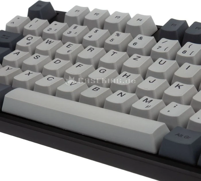 Ducky One PBT, schwarz/grau, MX BLACK, USB, DE