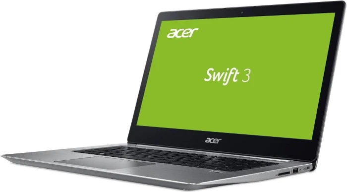 Acer Swift 3 SF315-51G-81YH, Sparkly Silver, Core i7-8550U, 8GB RAM, 256GB SSD, 1TB HDD, GeForce MX150, DE