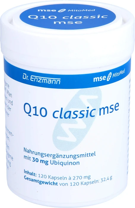 Dr. Enzmann Q10 mse 30mg Kapseln, 120 Stück
