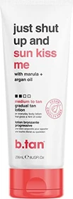 b.tan Just Shut Up & Sun Kiss Me medium to tan Lotion, 236ml