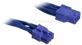 BitFenix Alchemy 6-Pin PCIe Verlängerung 45cm, sleeved blau/blau