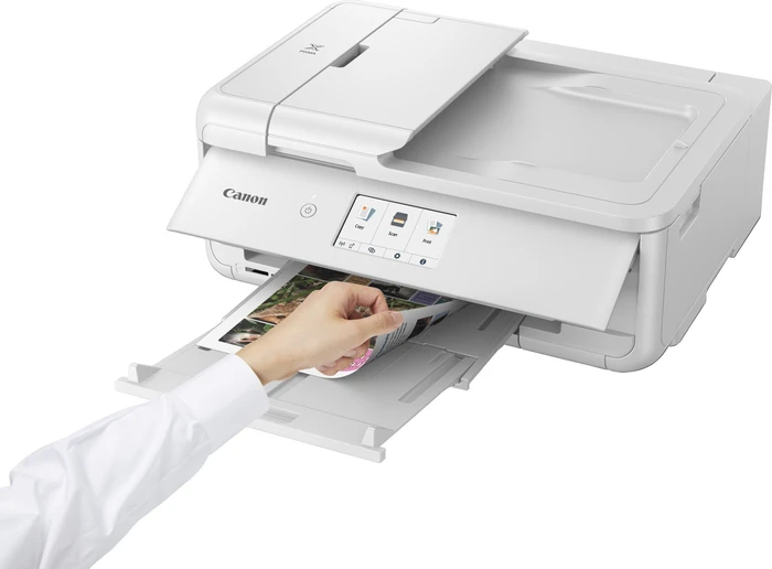 Canon PIXMA TS9551C weiß, Tinte, mehrfarbig