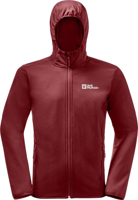 Jack Wolfskin Bornberg Hoody Funktionsjacke deep ruby (Herren)