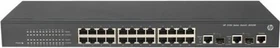 HP FlexNetwork 3100 24 EI v2 Rackmount Managed Switch, 24x RJ-45, 2x RJ-45/SFP (JD320B)
