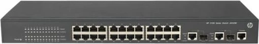 HP FlexNetwork 3100 24 EI v2 Rackmount Managed Switch, 24x RJ-45, 2x RJ-45/SFP
