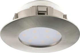 Eglo Pineda rund 7.8cm 6W 3000K Einbauleuchte nickel matt