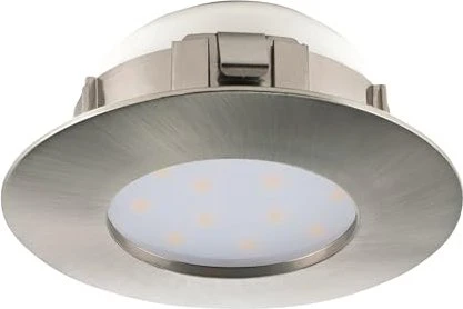 Eglo Pineda rund 7.8cm 6W 3000K Einbauleuchte nickel matt