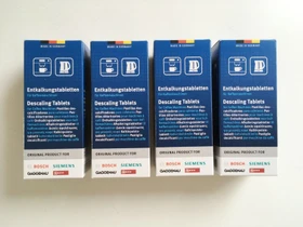 BSH Hausgeräte Entkalkungstabletten für Kaffeemaschinen und Wasserkocher, 24 Stück (4x 6 Stück)