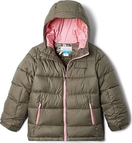 Columbia Pike Lake II Puffer Hooded Jacke stone green (Junior)
