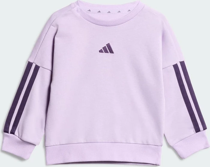 adidas Essentials Trainingsanzug powder plum/aurora plum (Junior)