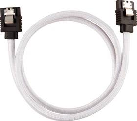 Corsair Premium Sleeved SATA 6Gb/s Kabel weiß 0.6m (CC-8900253)