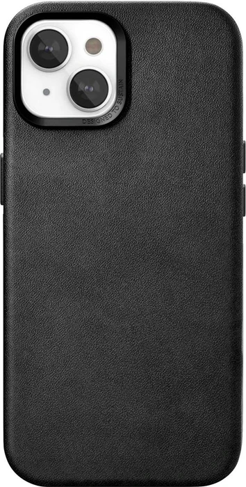 Woodcessories Bio Leather Case für Apple iPhone 15 schwarz
