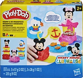 Hasbro Play-Doh Disney Junior Fahrzeugstempel Megapack