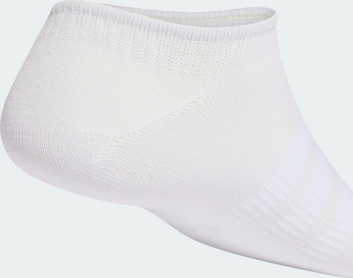 adidas Thin and Light No-Show Socken weiß/schwarz, 3 Paare