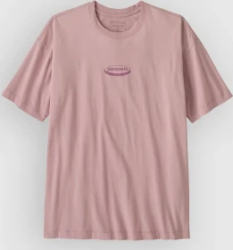 Patagonia 95 Oval Logo Oversized T-Shirt kurzarm quiet violet (Damen)