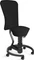 Aeris Swopper Work New Edition Bürohocker mit Rollen und Lehne, Feder Low, Gestell Alu schwarz, Bezug Mikrofaser Comfort schwarz Vorschaubild