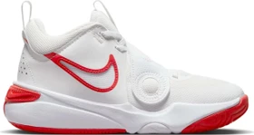 Nike Team Hustle D 11 summit white/white/track red (Junior)