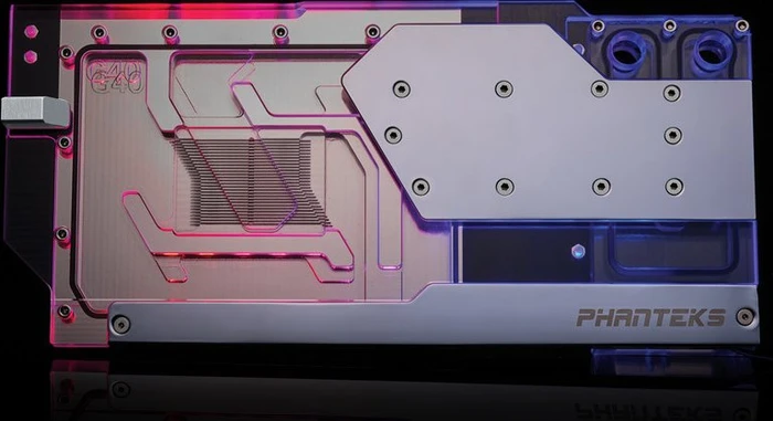 Phanteks Glacier G40 ASUS, RTX 4080 Strix & TUF chrome, mit Backplate