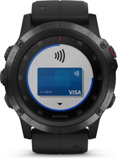 Garmin Fenix 5X Plus Sapphire schwarz