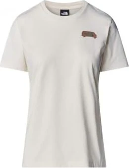 The North Face Outdoor Graphic T-Shirt kurzarm white dune (Damen)