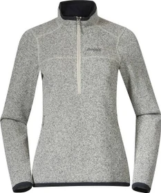 Bergans Kamphaug Knitted Half Zip Pullover chalk sand (Damen)