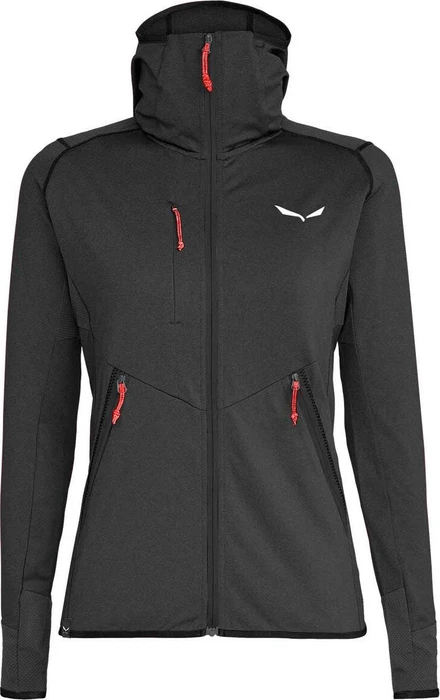 Salewa Agner Hybrid Polarlite Durastretch Funktionsjacke black out melange (Damen)