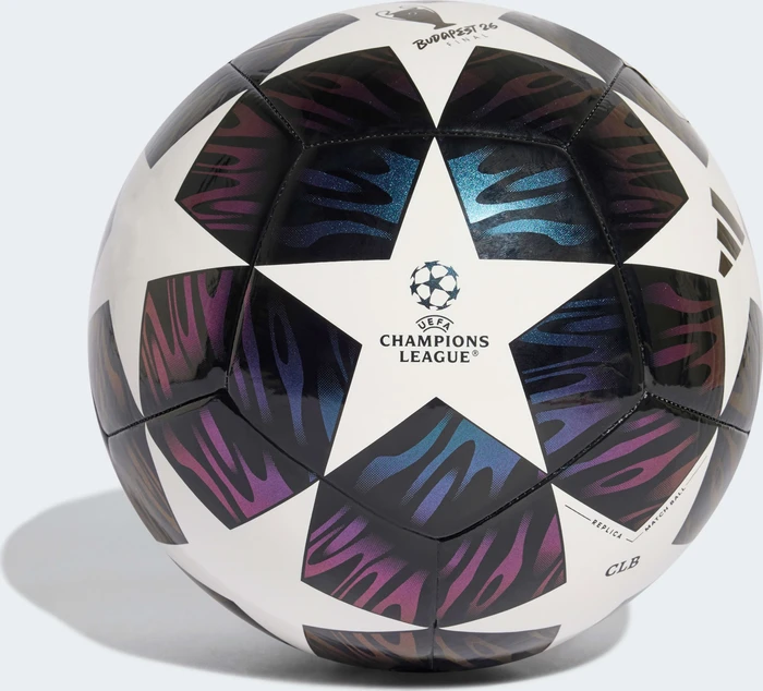 adidas UCL Budapest 2026 League Final Club Fußball schwarz/weiß