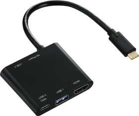 Hama USB-C Multiport-Adapter USB 3.0 Typ-C/HDMI 1.4 Adapter + 3-port Hub (00135729)