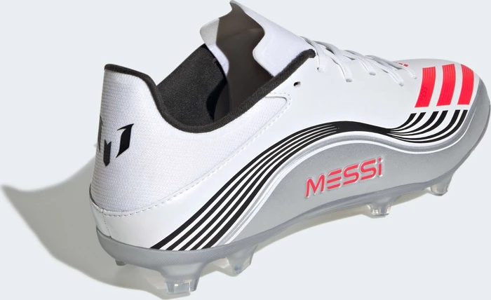 adidas F50 League Messi FG/MG cloud white/lucid red/silver metallic