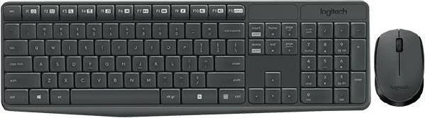 Logitech Wireless Desktop MK235, USB, EU