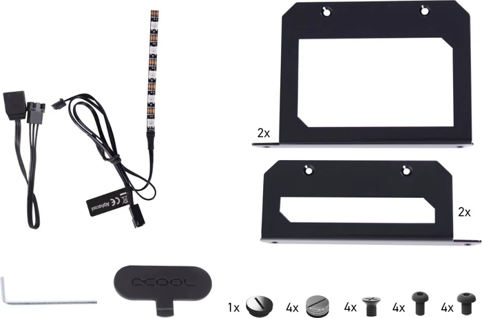 Alphacool Rise Flat Reservoir D5 inkl. VPP755