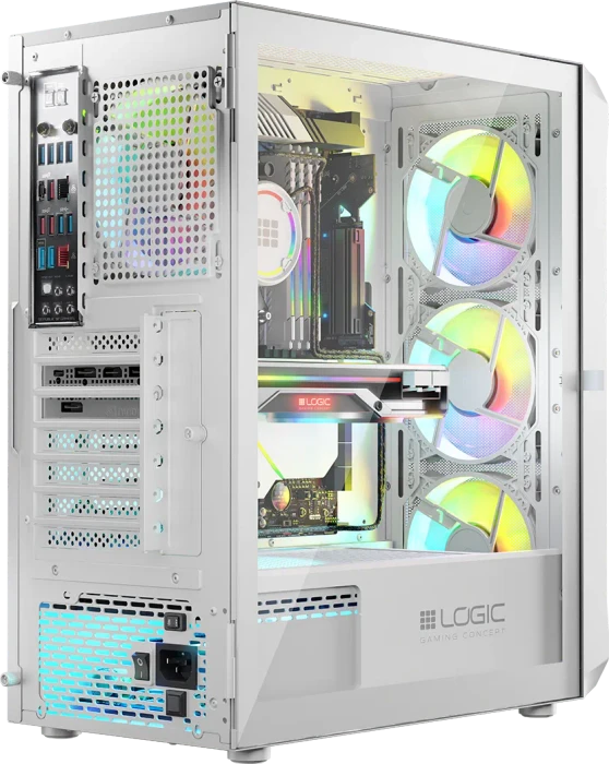 Logic Concept Portos ARGB Midi White, Glasfenster