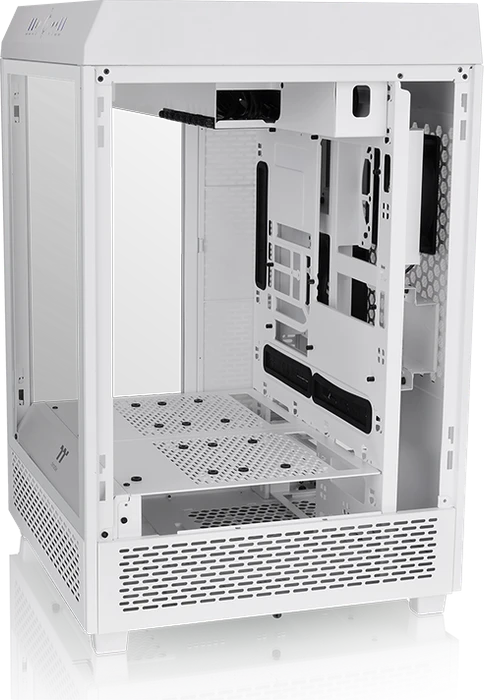 Thermaltake The Tower 500 Snow Edition, weiß, Glasfenster